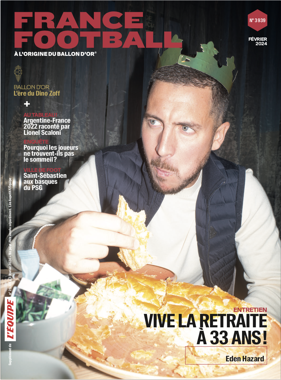 Eden Hazard « Ma carriere, c’est un best-seller »